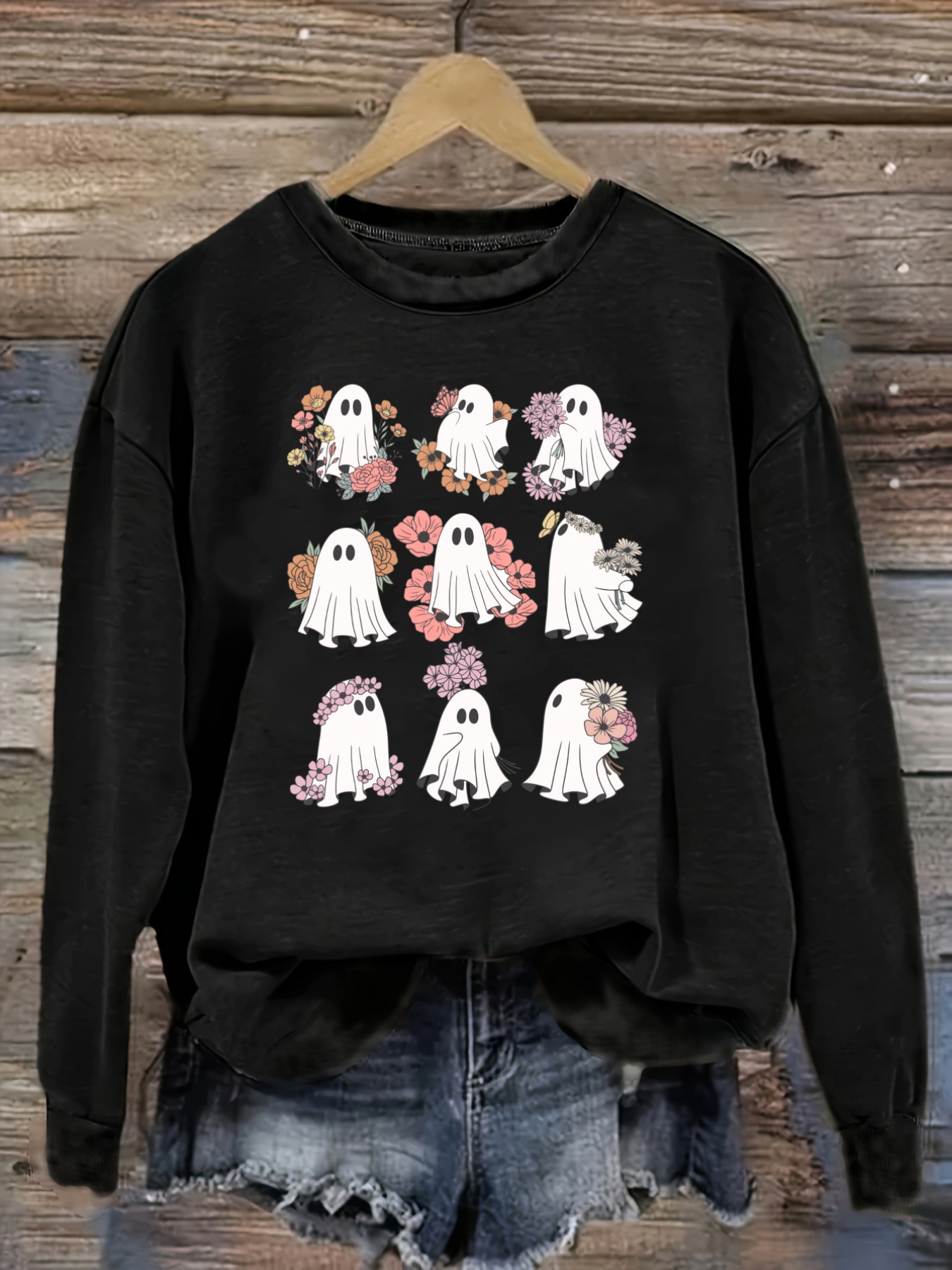 Winter Clothing Patterns - Maglietta Casual da Donna a Maniche