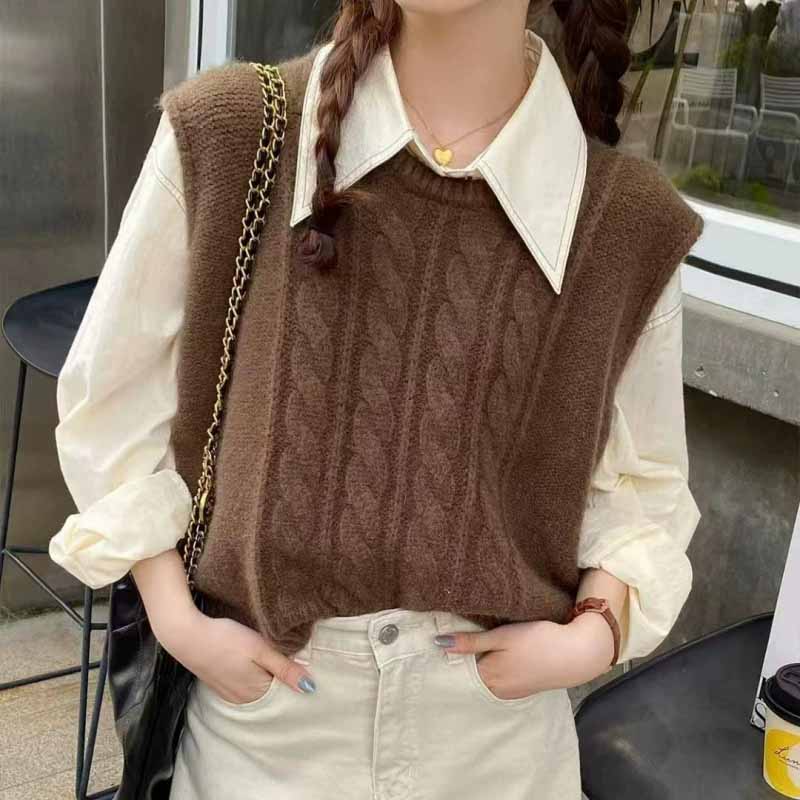 Winter Clothing Wholesale - 2025 Nuovo O-Collo Maglia lavorata a