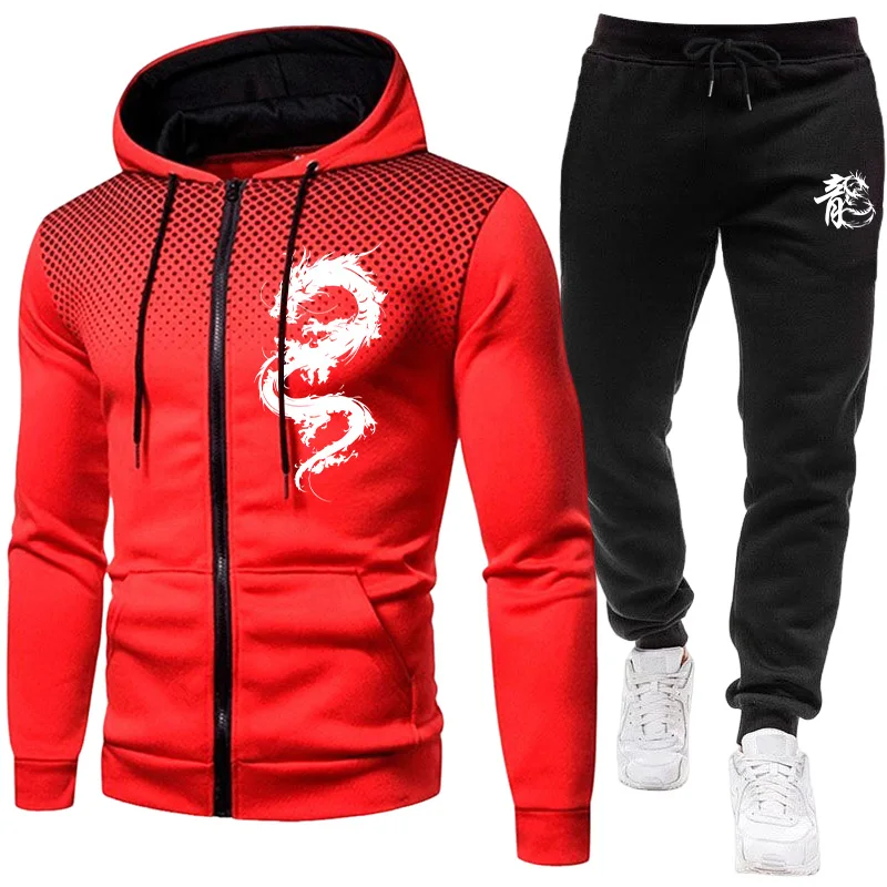 Set da Uomo con Stampa Drago d - Winter Clothing Patterns recensione e prezzo