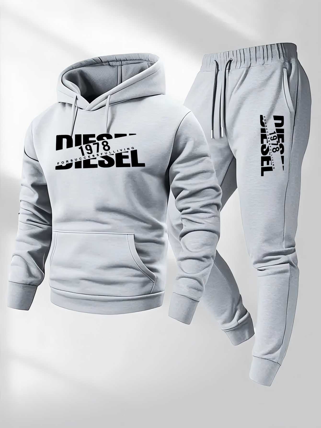 Tuta da uomo con stampa alla m - Winter Clothing Men recensione e prezzo